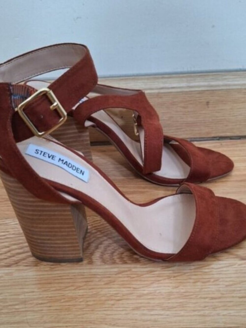 Steve Madden Sandals Forever Heels Women’s Sz 10